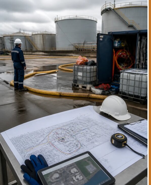 Разработка плана ликвидации разливов нефти в Серове