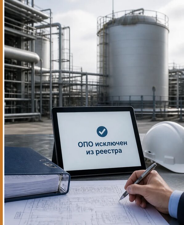 Исключение ОПО из госреестра в Серове от 30606 р. | Авеста ОТиПБ